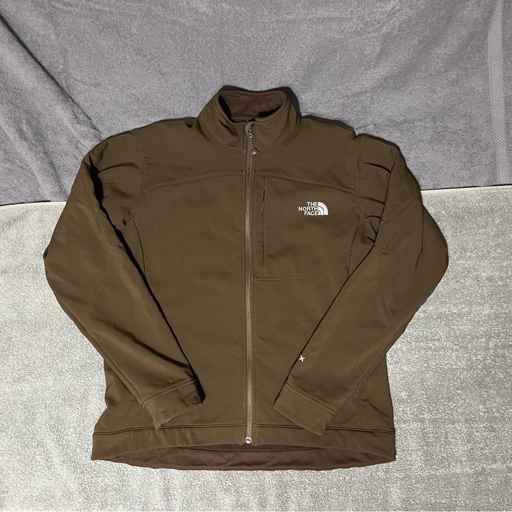 Women’s Large The North Face Apex Bionic Full Zip Brown Jacket